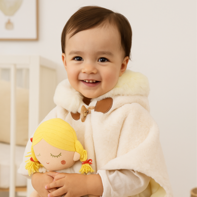 poncho bébé hiver serein