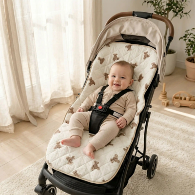 chancelière bébé cocoonbear fixation rapide