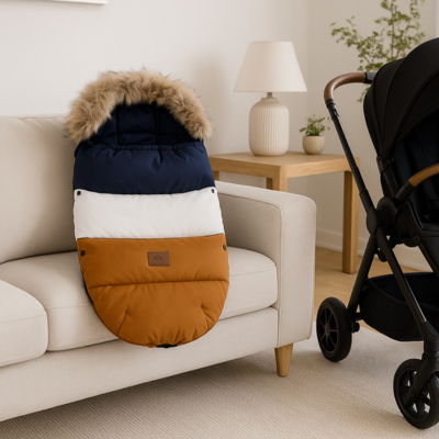 Chancelière bébé douceur fourrure