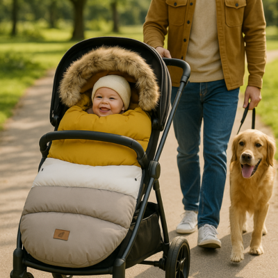 Chancelière bébé douceur hiver serein