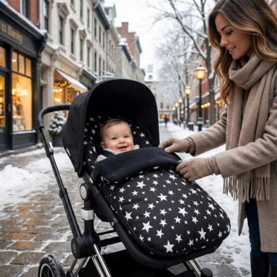 chanceliere bebe hiver polaire confort total