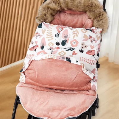 Chancelière bébé intérieur velours