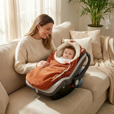 chancelière bébé softvelvet confort polaire