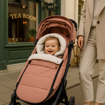 chanceliere pour poussette bébé en balade