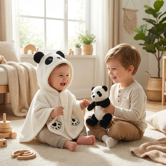 ponchos bebe pandani confortable