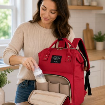 sac à langer à dos multifonction poche organisé