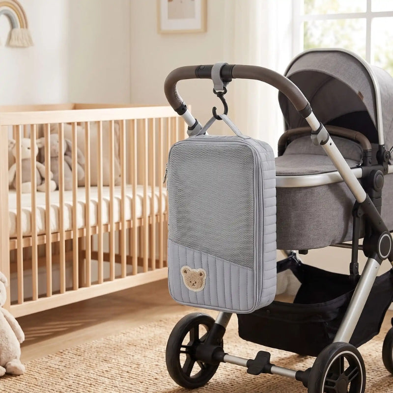sac a langer bleu elio suspendu poussette