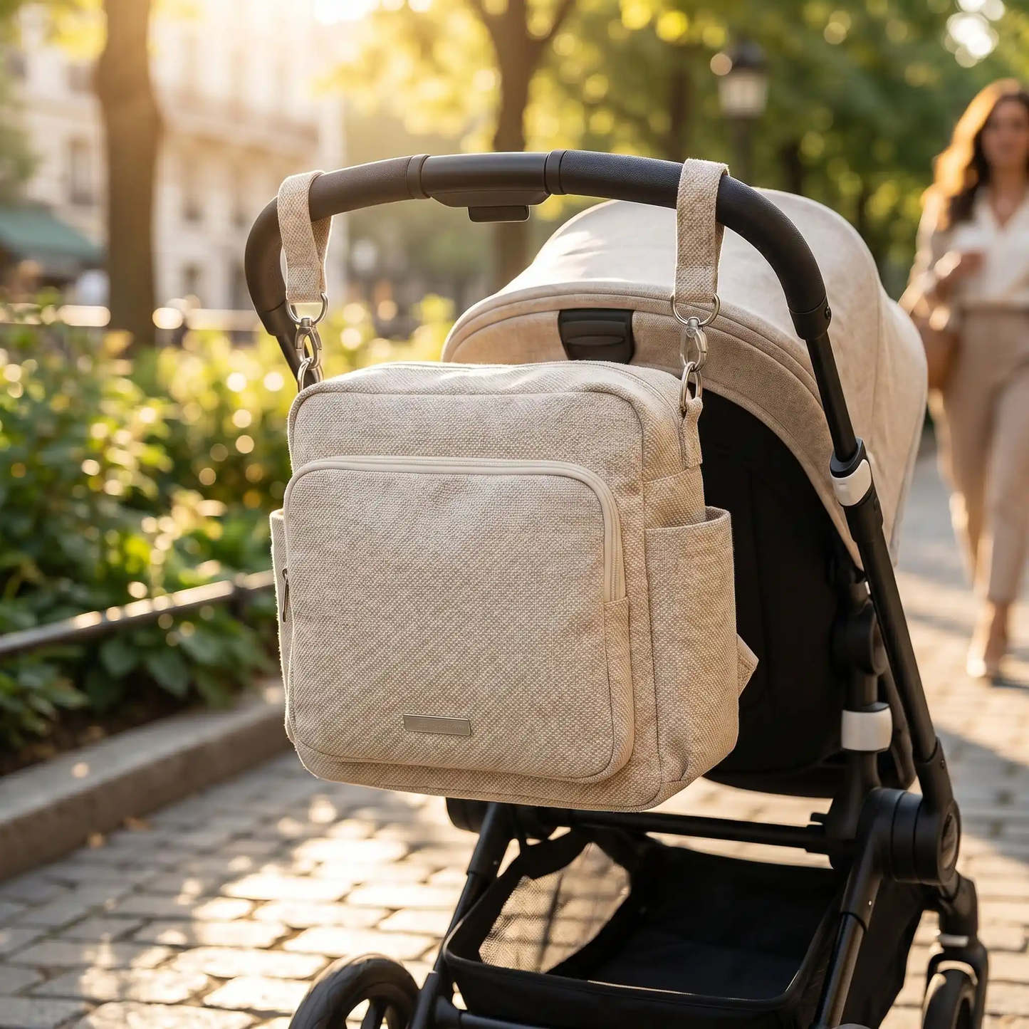 sac à langer nomade pratique sangle poussette