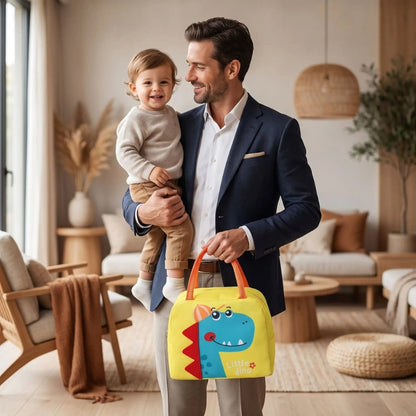 sac bebe isotherme dinosaure couleurs vives