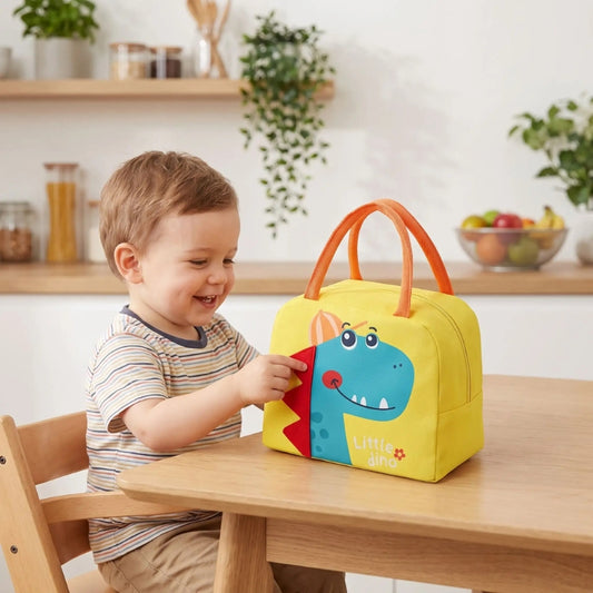 sac bebe isotherme dinosaure design amusant