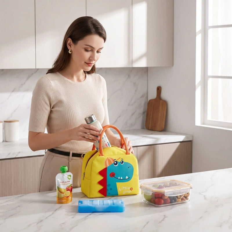 sac bebe isotherme dinosaure pratique