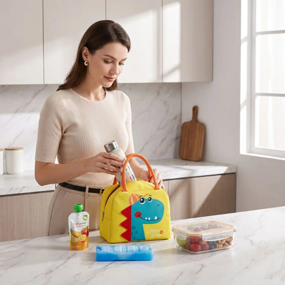 sac bebe isotherme dinosaure pratique