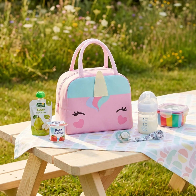 sac bebe isotherme licorne compact