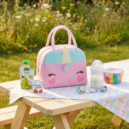 sac bebe isotherme licorne compact
