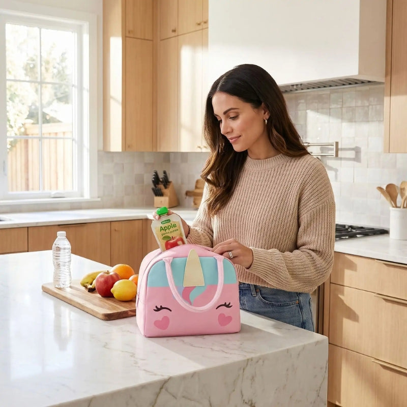 sac bebe isotherme licorne conservation efficace