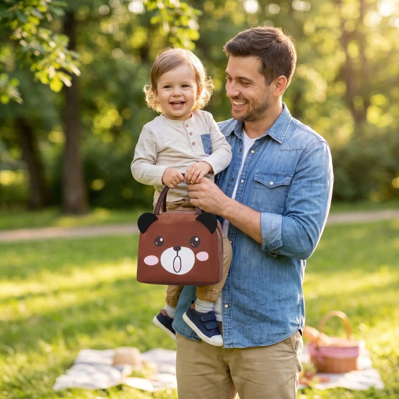 sac bebe isotherme ourson transport facile
