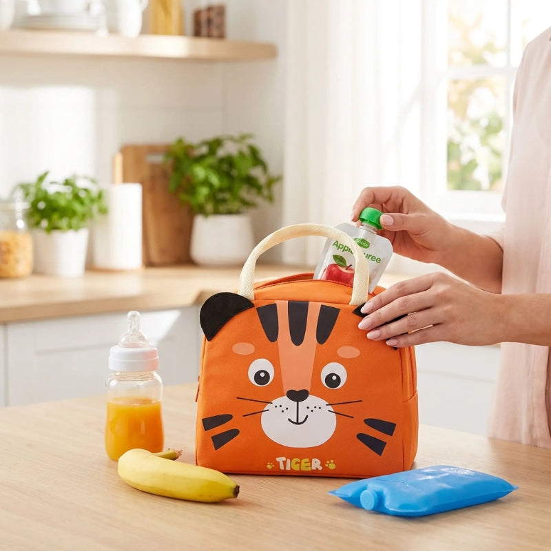 sac bebe isotherme tigre conserve nourriture