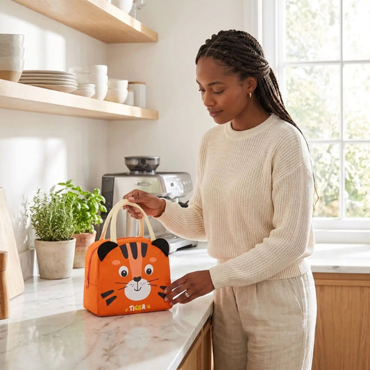 sac bebe isotherme tigre format pratique